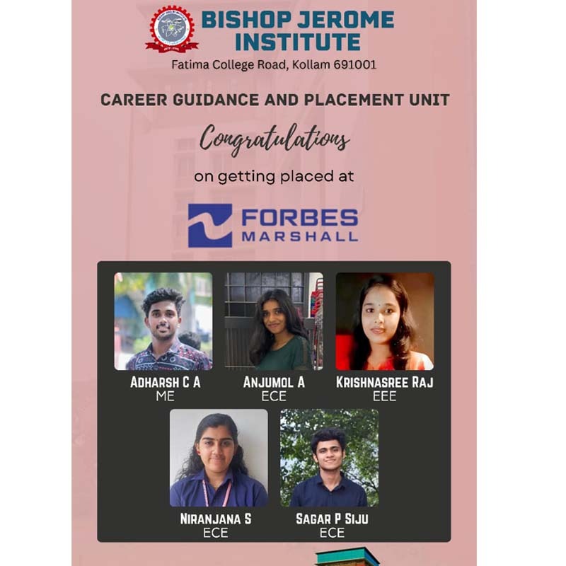 Placed at FORBS MARSHALL
